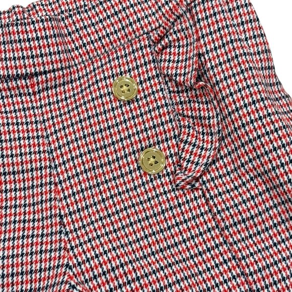 Janie and Jack 2T Plaid Jacquard Wide Leg Pant - Picture 5 of 7